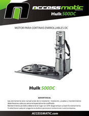 Accessmatic Hulk 500DC Manual De Usuario