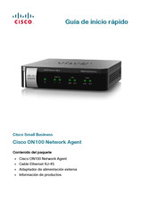 Cisco ON100 Network Agent Guia De Inicio Rapido