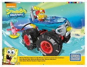Mega Bloks Nickelodeon SpongeBob SQUAREPANTS Monster Rally Boat Manual De Usario
