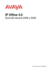 Avaya IP Office 5402 Guia Del Usuario