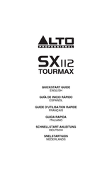 Alto TOURMAX SX112 Guia De Inicio Rapido