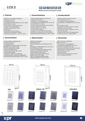 XPR Access LCS 2 Manual Del Usuario