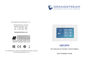 Grandstream GSC3570 Guía De Instalación Rápida