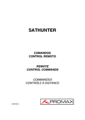 Promax SATHUNTER Manual Del Usuario