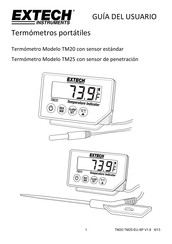 Extech Instruments TM20 Guia Del Usuario