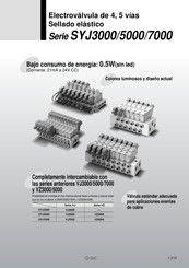 SMC VJ5000 Manual De Instrucciones