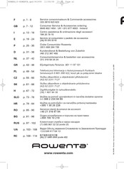 Rowenta COSMO Manual Del Usuario