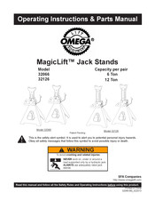 Omega Lift Equipment MagicLift 32126 Instrucciones De Operación Y Manual De Piezas