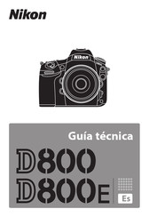 Nikon D800E Guia Tecnica
