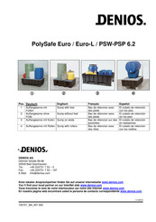 Denios PolySafe Euro-L Manual Del Usuario