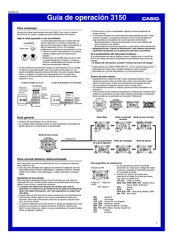 Casio 3150 Guía De Operación