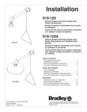 Bradley S19-120 Manual De Instalación