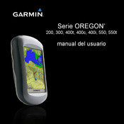 Garmin OREGON 200 Manual Del Usuario