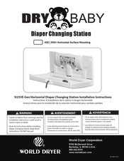 World Dryer ABC-300H Instrucciones Para La Instalación