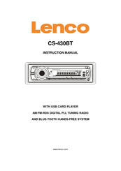 Lenco CS-430BT Manual De Instrucciones