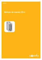 SOMFY CD-4 Manual Del Usuario
