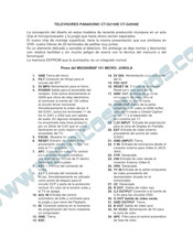 Panasonic CT-G2159E Manual Del Usuario