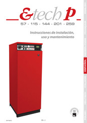 E-Tech P 57 Instrucciones De Instalación, Uso Y Mantenimiento