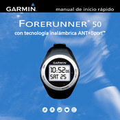 Garmin FORERUNNER 50 Manual De Inicio Rápido