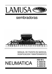 Lamusa 600/40-L Manual De Puesta En Marcha, Dosificacion Y Mantenimiento