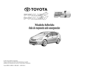 Toyota PRIUS V 2012 Guia De Respuesta Ante Emergencias