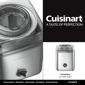 Cuisinart ICE30BCE Manual De Instrucciones