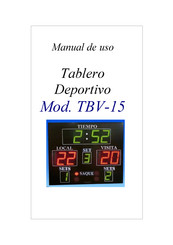 Arbial Soft TBV-15 Manual De Uso