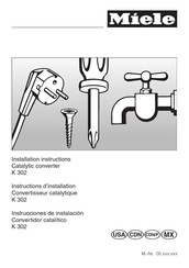 Miele K 302 Instrucciones De Instalación