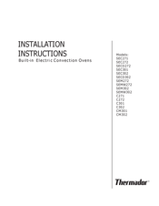 Thermador SECD272 Instrucciones De Instalación