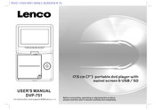 Lenco DVP-751 Manual De Usario