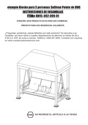 BHG Sullivan Ponte Kiosko Instrucciones De Ensamblaje