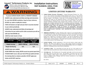 Cequent Performance Products 77330 Instrucciones De Instalación