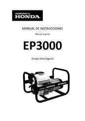 Honda EP3000 Manual De Instrucciones
