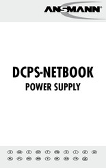 ANSMANN DCPS-NETBOOK Manual De Instrucciones