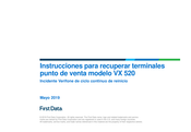 First Data VX 520 Instrucciones