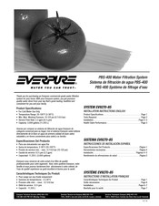 Everpure PBS-400: EV9270-85 Manual De Instrucciones