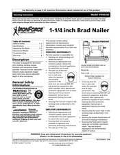 Campbell Hausfeld IronForce IFN00300 Manual De Instrucciones