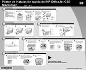 HP OfficeJet G55 Póster De Instalación Rápida