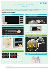 Erbe VIO 3 Instrucciones Resumidas