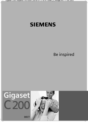 Siemens Gigaset C200 Manual Del Usuario