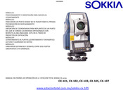 Sokkia CX-107 Manual De Operación