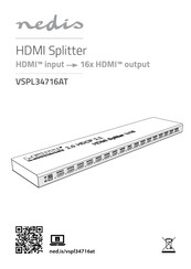 nedis VSPL34716AT Guia De Inicio Rapido