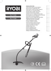 Ryobi RLT7038 Manual Del Usuario