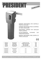 PRESIDENT AA50077 Manual Del Operador