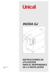 Unical INOXIA GJ Instrucciones De Utilizacion