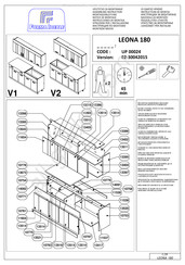 Forma Ideale Leona 180 Instrucciones De Montaje