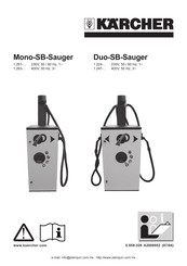 Kärcher Mono-SB-Sauger Manual De Instrucciones