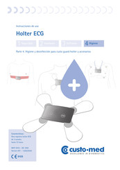 Custo Med Holter ECG Instrucciones De Uso