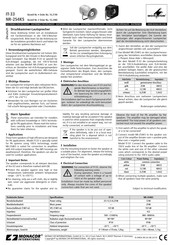 Monacor International IT-33 Manual De Instrucciones