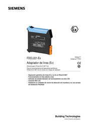 Siemens FDCL221-Ex Manual De Instrucciones